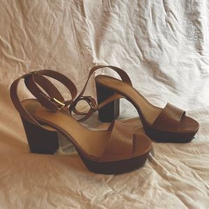 Michael Kors Block Platform Heels